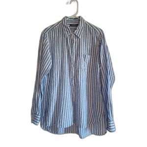 100% Linen Lauren Ralph Lauren Striped Top